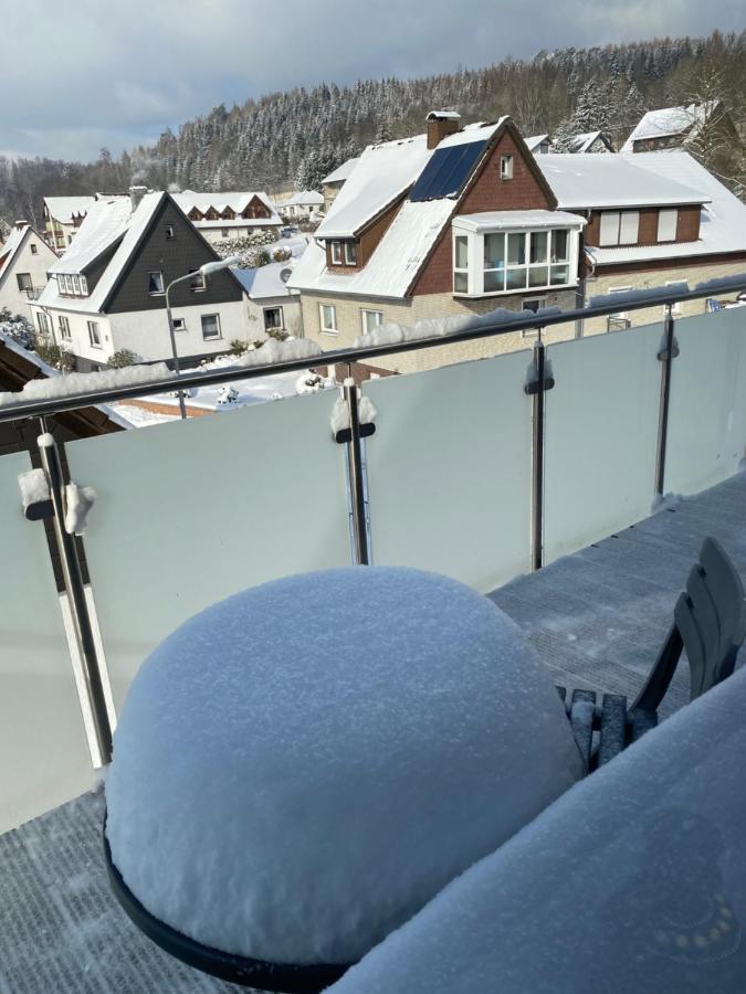 Steinberg-Blick Apartment Herzberg am Harz Bagian luar foto